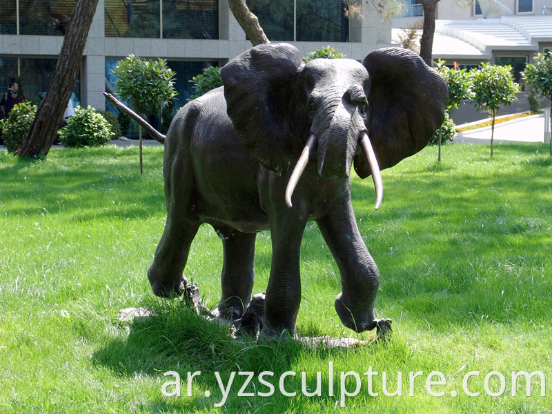 large size bronze elephant sculpture 